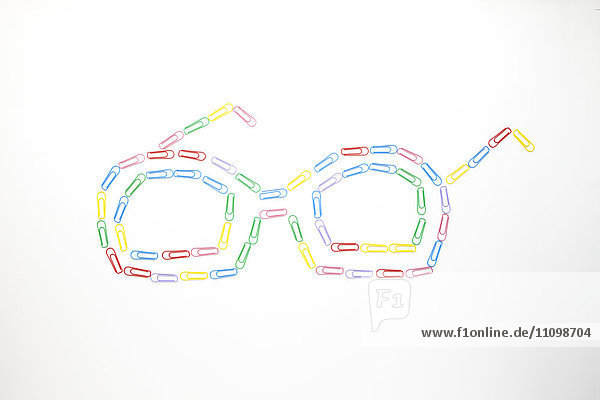 Glasses made out of paper clips