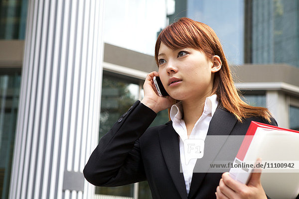 Young Businesswoman on Phone