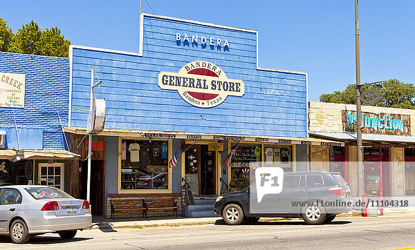 General store  Bandera  Texas  United States of America  North America