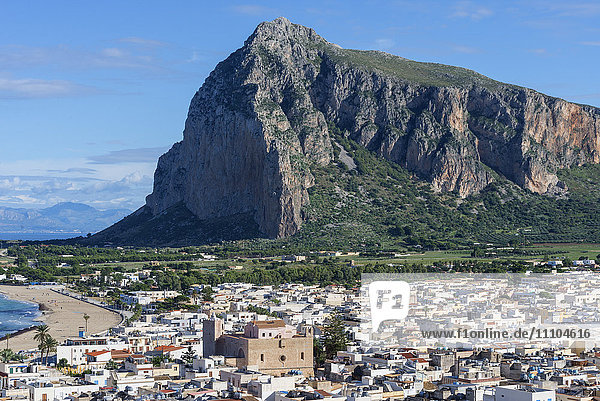 View of San Vito Lo Capo  Sicily  Italy  Europe