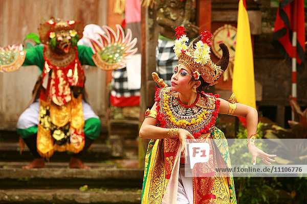 Barong-Tanz  Ubud  Bali  Indonesien  Südostasien  Asien