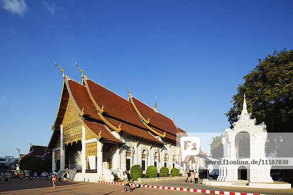 Wat Chedi Luang Worawihan-Tempel  Chiang Mai  Thailand  Südostasien  Asien