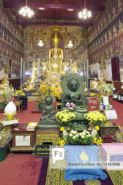 Matathat-Tempel  Petburi-Stadt  Petchaburi  Thailand  Südostasien  Asien
