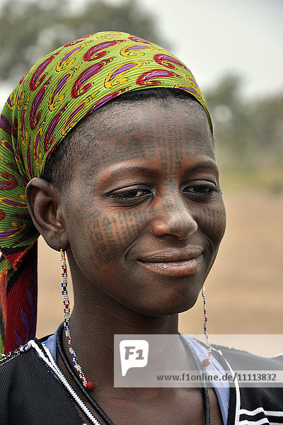 Benin  Koussucoungou  Otamari-Mädchen