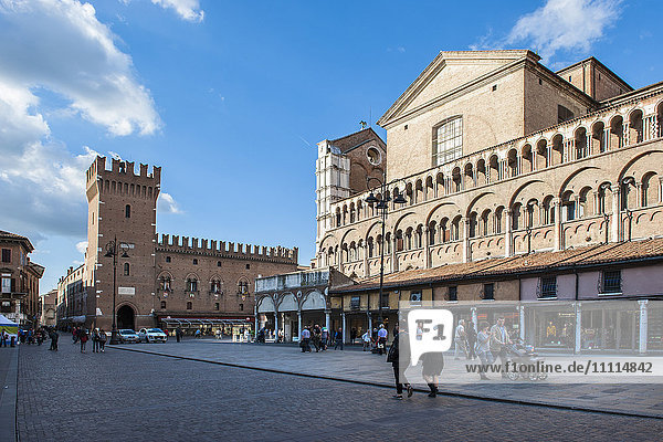 Italien  Emilia Romagna  Ferrara  Rathaus