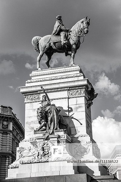 Italien  Lombardei  Mailand  Giuseppe-Garibaldi-Denkmal in Largo Cairoli