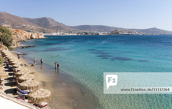 Griechenland  Kykladen  Insel Paros  Strand Krios