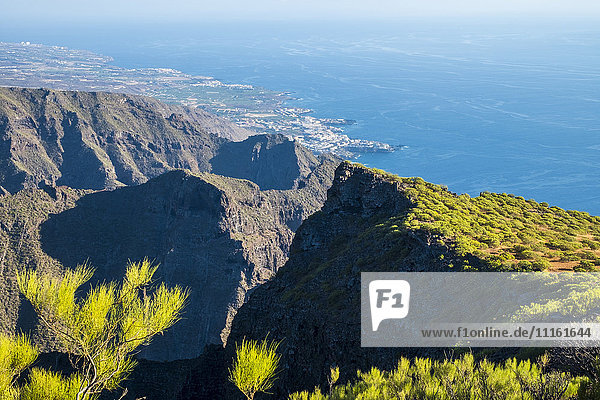Spain  Tenerife  Teno mountains near Masca