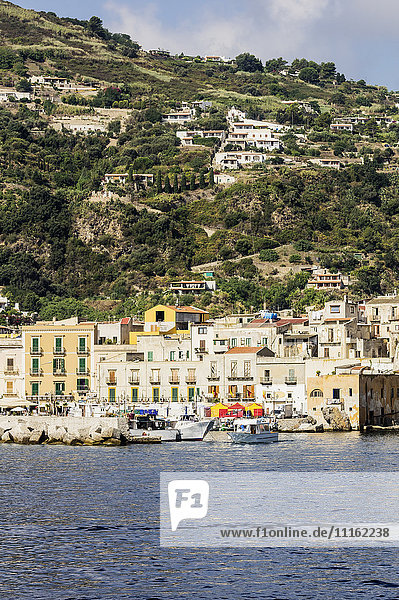 Italy  Sicily  Lipari  Harbour