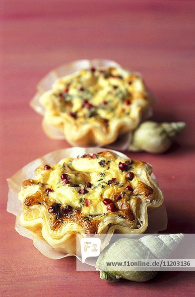 Sea snail tartlets