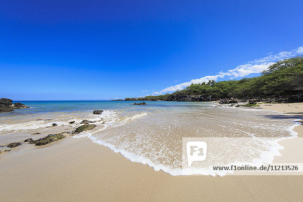 Wailua Beach  lokal bekannt als Beach 69; Kohala  Insel Hawaii  Hawaii  Vereinigte Staaten von Amerika'.