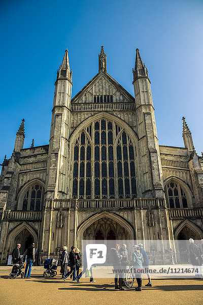 Kathedrale von Winchester; Winchester  Hampshire  England'.