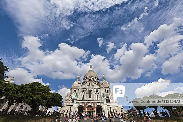 Basilika Sacre Coeur; Paris  Frankreich