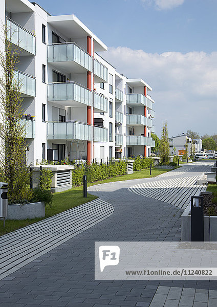 Moderner Wohnblock