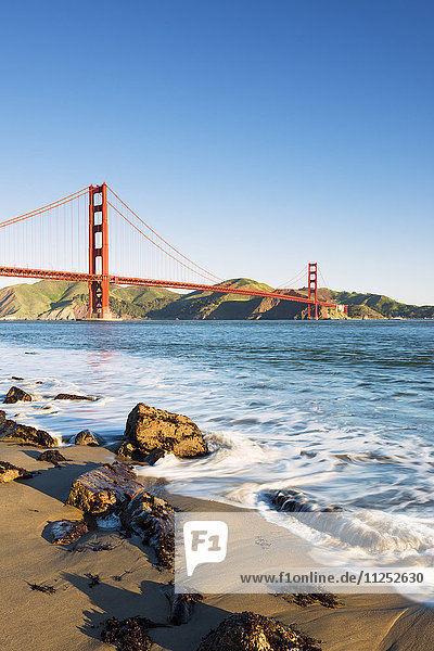 Vereinigte Staaten von Amerika USA Amerika fahren Nordamerika Ansicht Kalifornien Golden Gate Bridge San Francisco