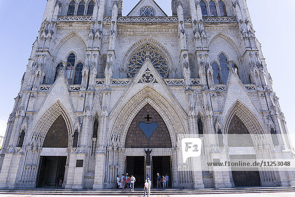 Basilica del Voto Nacional (Basilika des Nationalgelübdes)  Quito  Ecuador  Südamerika