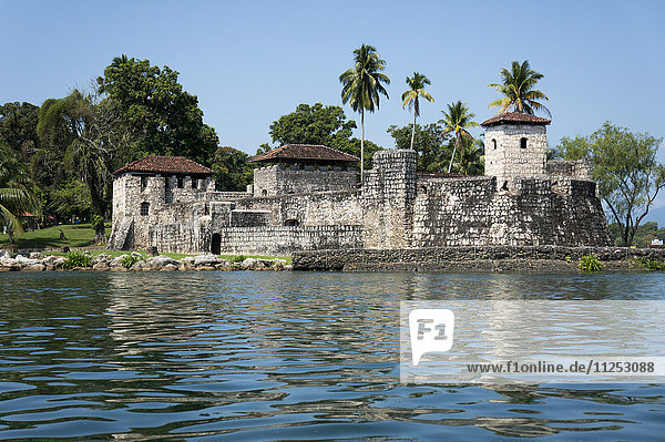 Fort San Felipe de Lara  Rio Dulce  Guatemala  Zentralamerika
