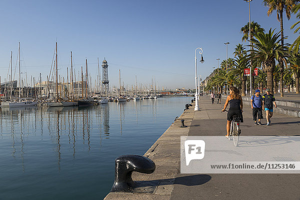 Port Vell Barcelona Catalonia Spain Europe