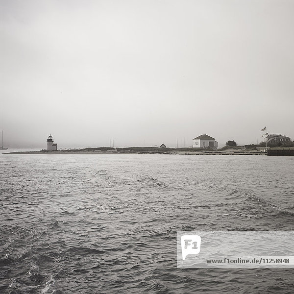 USA  Massachusetts  Nantucket Island  Brant Point Lighthouse