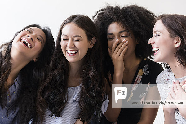 Women laughing