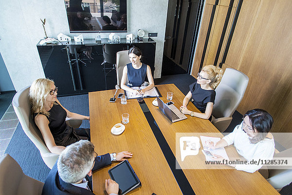 Business people having a meeting in conference room