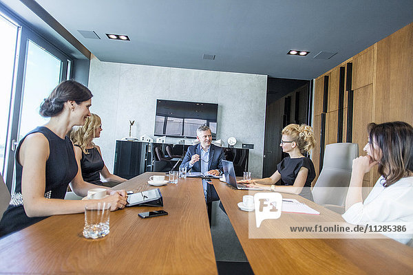 Business people having a meeting in conference room