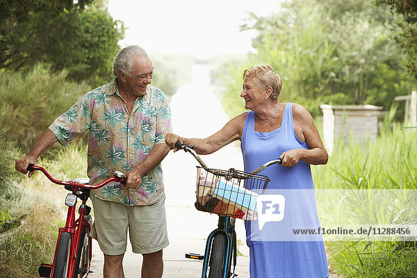 Couple With Bicycles