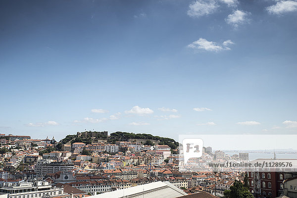 Portugal  Lissabon  Blick auf die Stadt