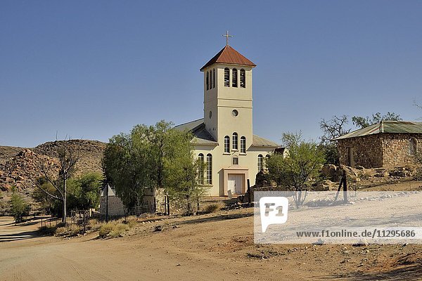 Kirche von Aus  Karas Region  Namibia  Afrika