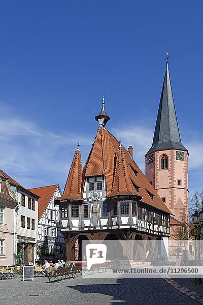 Rathaus  Michelstadt  Odenwald  Hessen  Deutschland  Europa
