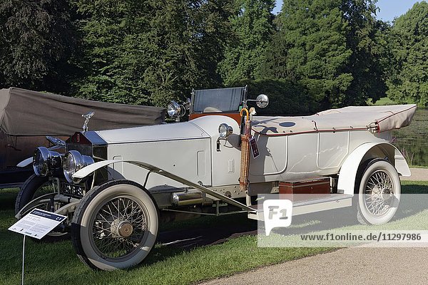 Rolls-Royce Silver Ghost von 1914  britischer Oldtimer  Classic Days Schloss Dyck 2016  Jüchen  Niederrhein  Nordrhein-Westfalen  Deutschland  Europa