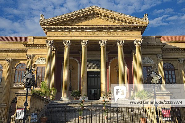 Opernhaus  Teatro Massimo  Palermo  Sizilien  Italien  Europa