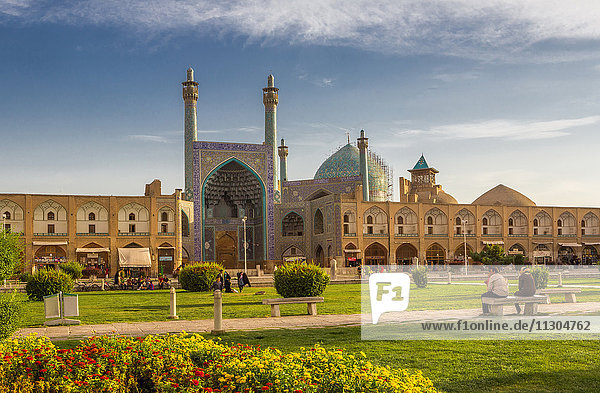 Iran  Esfahan City  Naqsh-e Jahan Square  Masjed-e Shah Mosque