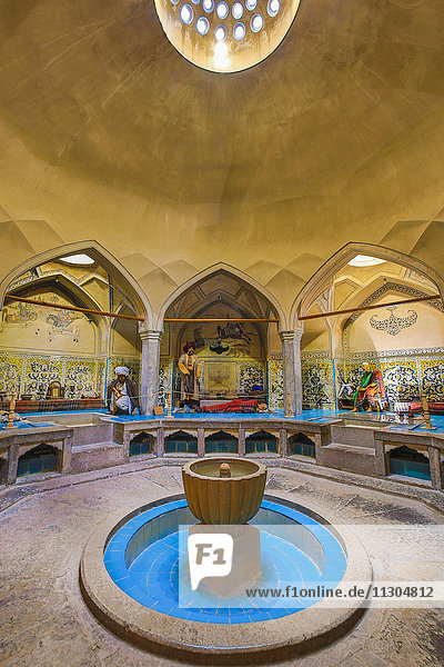 Iran  Isfahan Stadt  Aliqoli Aqa Badehaus Museum