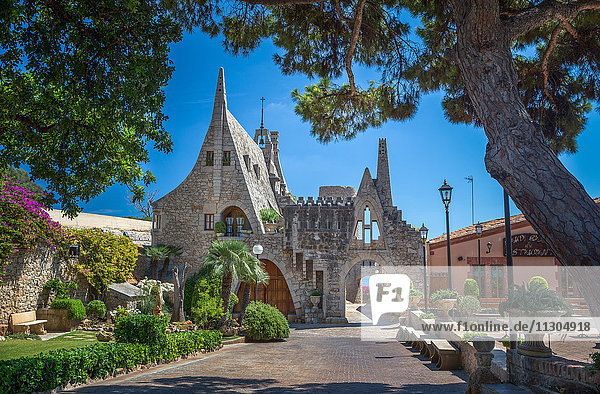 Spain  Catalonia  Garraf City  Guell Wine Cellar (Gaudi)
