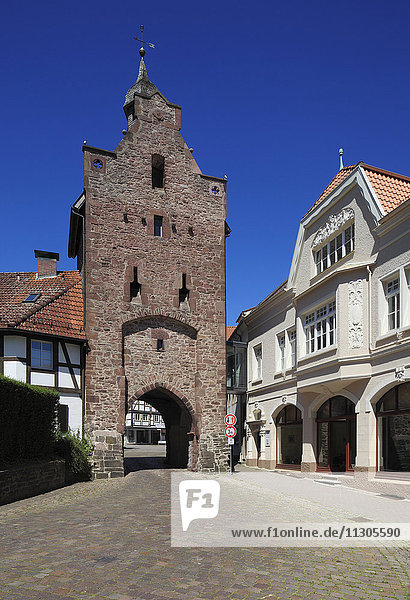 Niederntor in Blomberg Weser Bergland North Rhine-Westphalia