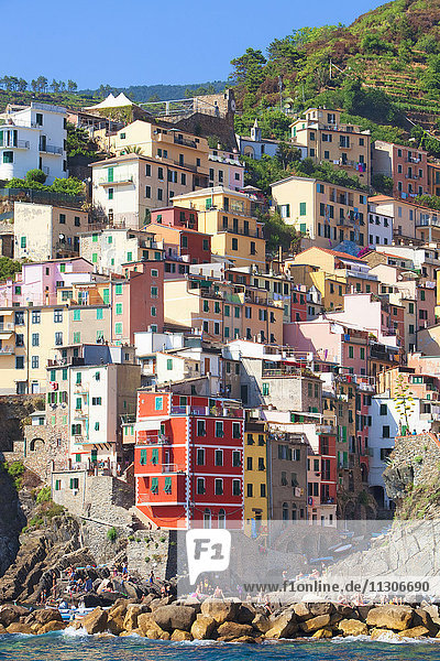 Italien Ligurien Cinque Terre Riomaggiore