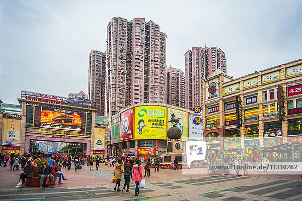 China  Provinz Guangdong  Guangzhou City  Xiaujiulu Shopping Street