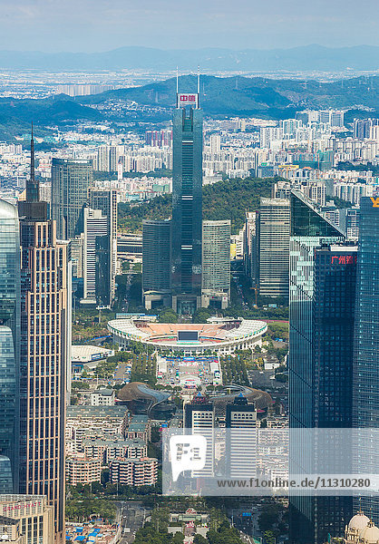 China Guangdong Province Guangzhou City Wuyang New Town Citic Plaza Building