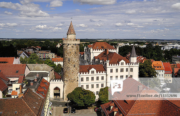 Deutschland  Sachsen  Bautzen  Blick über die Altstadt