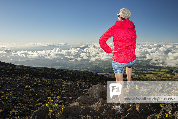 USA  Vereinigte Staaten  Amerika  Hawaii  Maui  Haleakala  National Park  Wandern MR