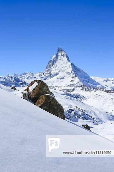 Matterhorn - 4478 ms  Zermatt  Valais  Switzerland