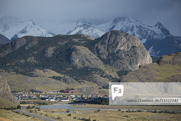 Südamerika  Argentinien  Patagonien  Santa Cruz  El Chalten  Stadt El Chalten