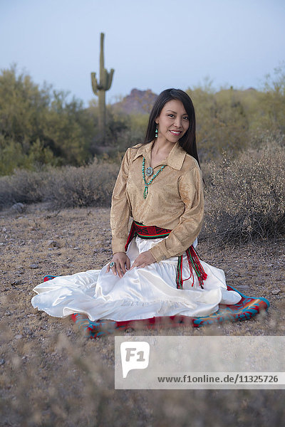 Navajo-Indianerin