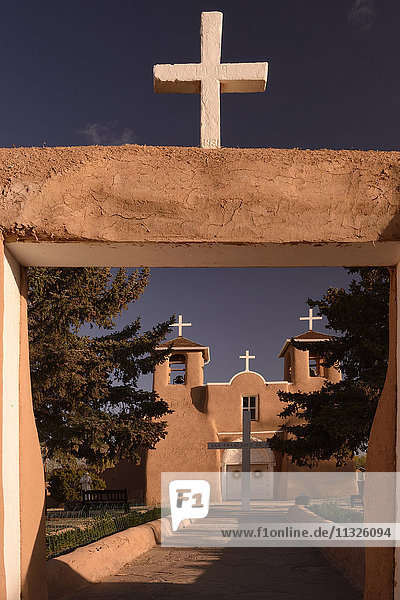 Lehmziegelkirche in Taos