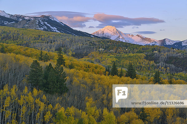 Herbst in Snowmass in Colorado