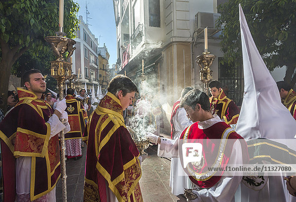 Holy week parade in Cordoba
