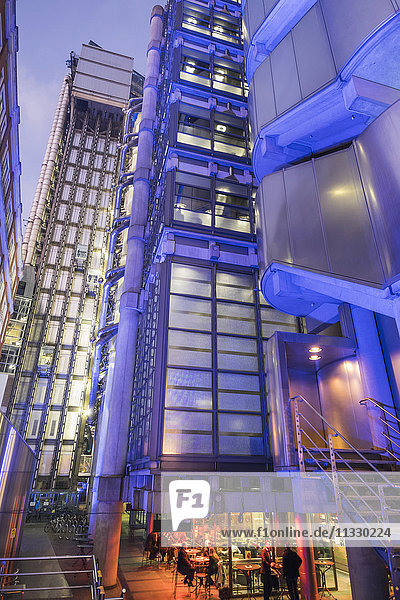 England London City Lloyds Building