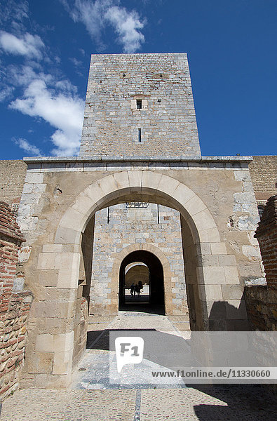 Perpignan fortress in France