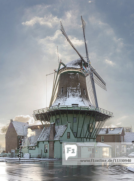 Windmühle in Zaandijk  Holland